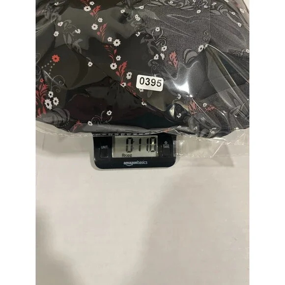 Doe & Rae Women’s Black w/Red Flowers Lace Dress Sz S Knee Length Gothic Witchy - Picture 15 of 15